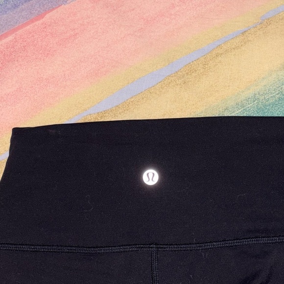 Lululemon Wunder Train High-Rise Crop 23" Black size 4 - Picture 8 of 10